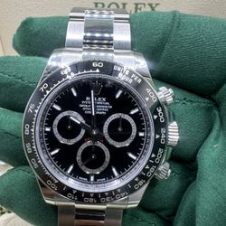Rolex 126500 Daytona Black Dial