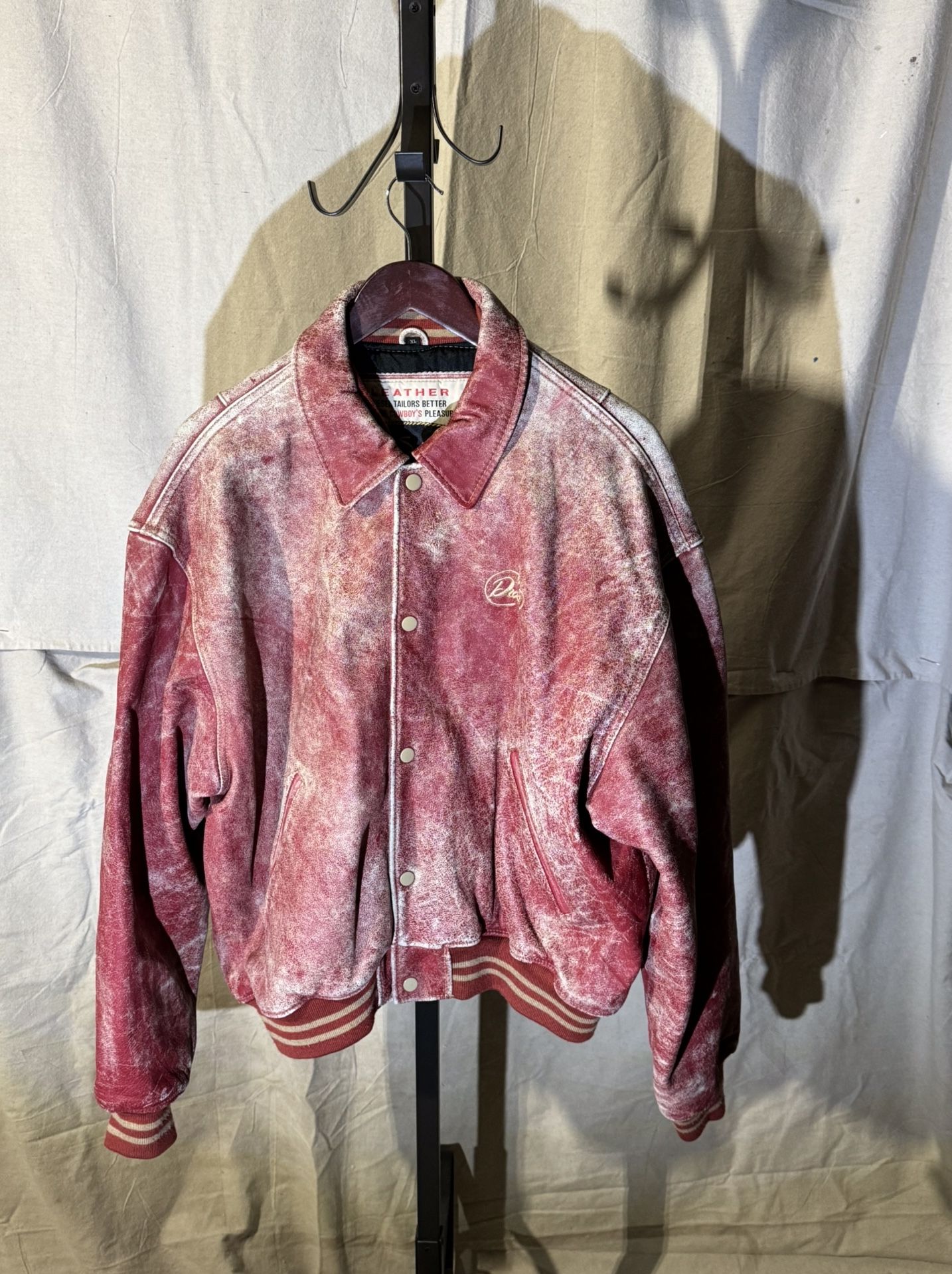 Diesel RED leather jacket