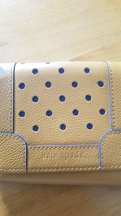 Kate Spade Hazel Park Marine Wallet retail $155