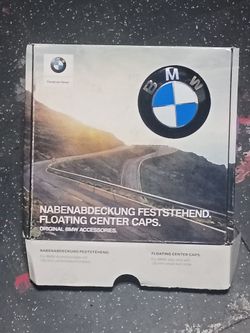 OEM BMW Floating Wheel Center Caps Set - Brand New In Box (Nabenabdeckung Feststehend)
