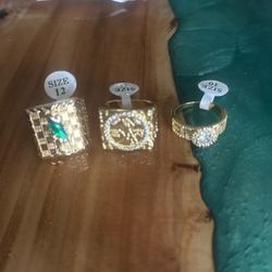 San Judas Ring Gold Plated