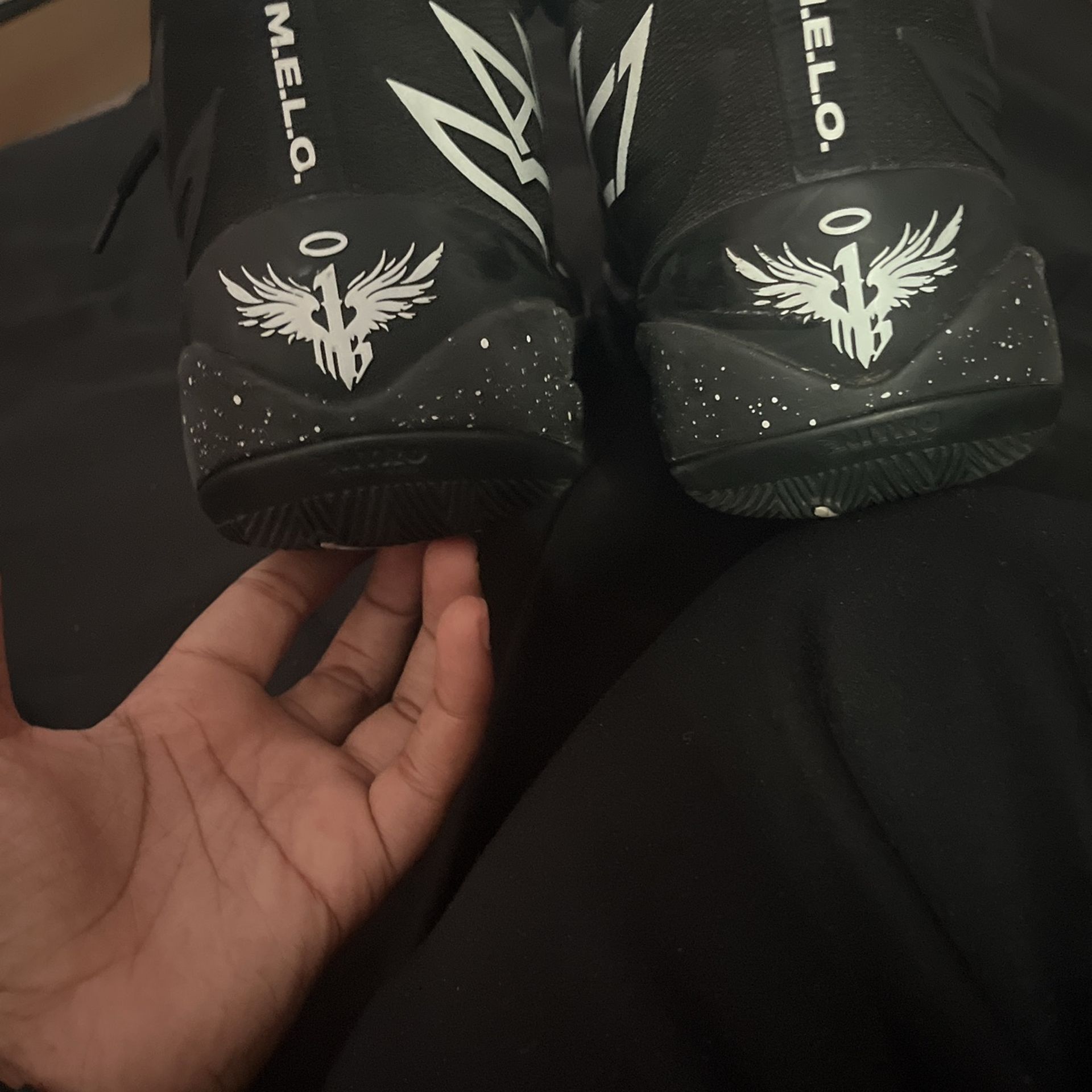PUMA MELO MB.02 "Oreo" Black/White Basketball 379425-01