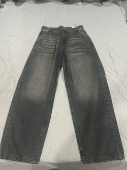 Brand new Bershka baggy black denim jeans size 36