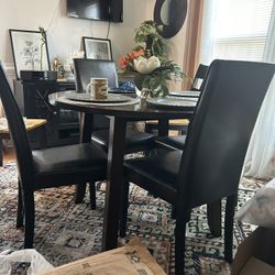 Table  and Four Chairs