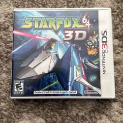 Starfox 3d For Nintendo 3ds
