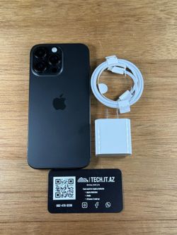 📱 iPhone 16 Pro Max | 256GB | Black Titanium | Cricket Only | Hablo Español
