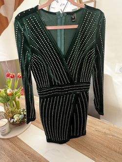 Green Sparkling Dress From Windsor
