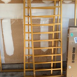 Gold bed frame