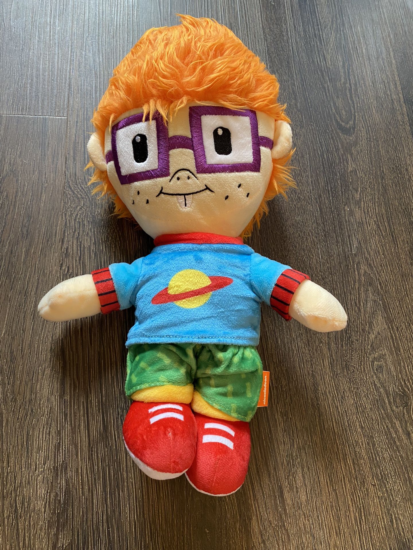 2021 Nickelodeon Rugrats CHUCKIE FINSTER Plush 14”