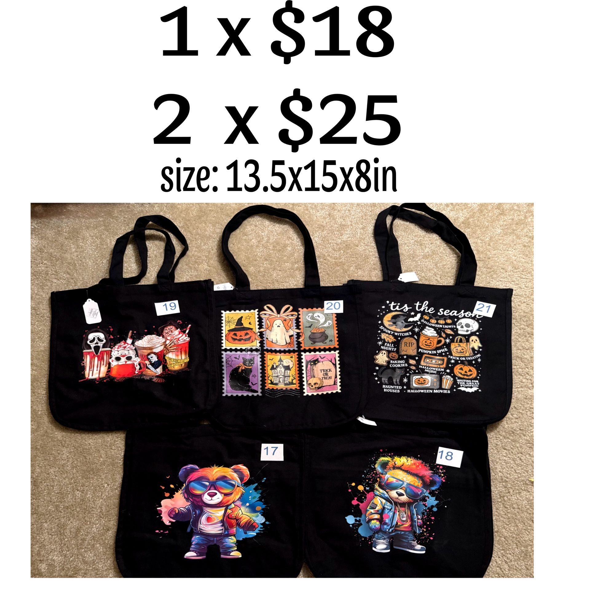 β¨ NEW TOTE BAGS AVAILABLE