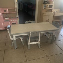 Brand New Kids Table And 4 Chairs