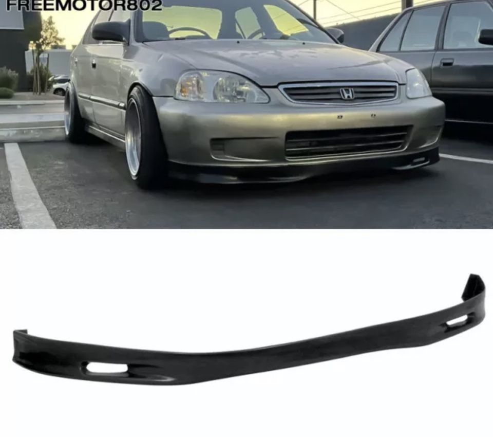 99-00 Honda Civic Spoon Style Front Bumper Lip