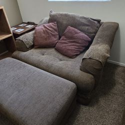 Love Seat + Ottoman 