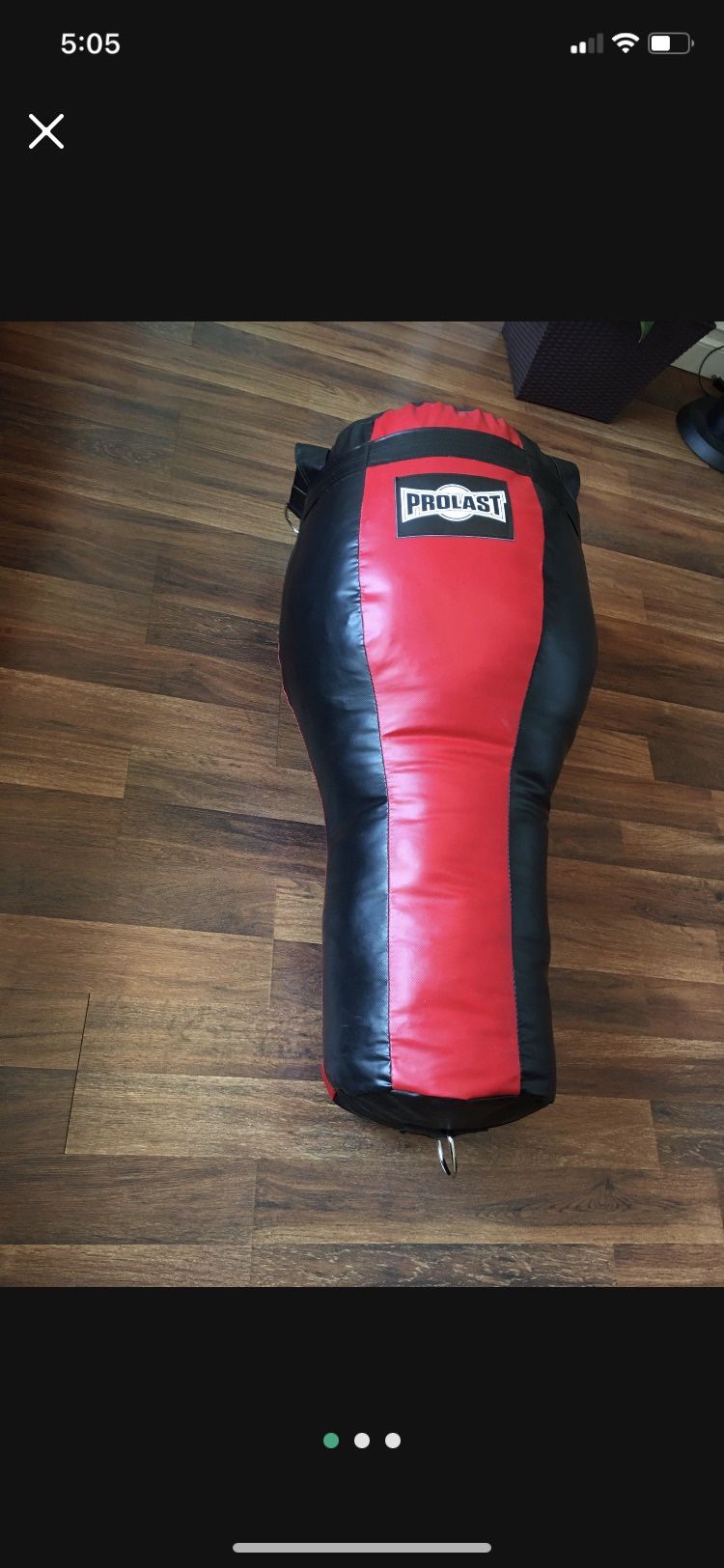 PUNCHING BAG BRAND NEW ANGLE PROFESSIONAL MMA 80 POUNDS FILLED UPPERCUT MADE USA