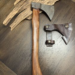 Handmade Damascus Steel Axe