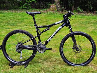 Cannondale RZ One Twenty 18 " Medium/Large mountain bike MTB full suspension USA MADE Shimano XT Lefty