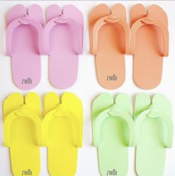 Peticure/Spa/Pool Disposable Foam Flipflops