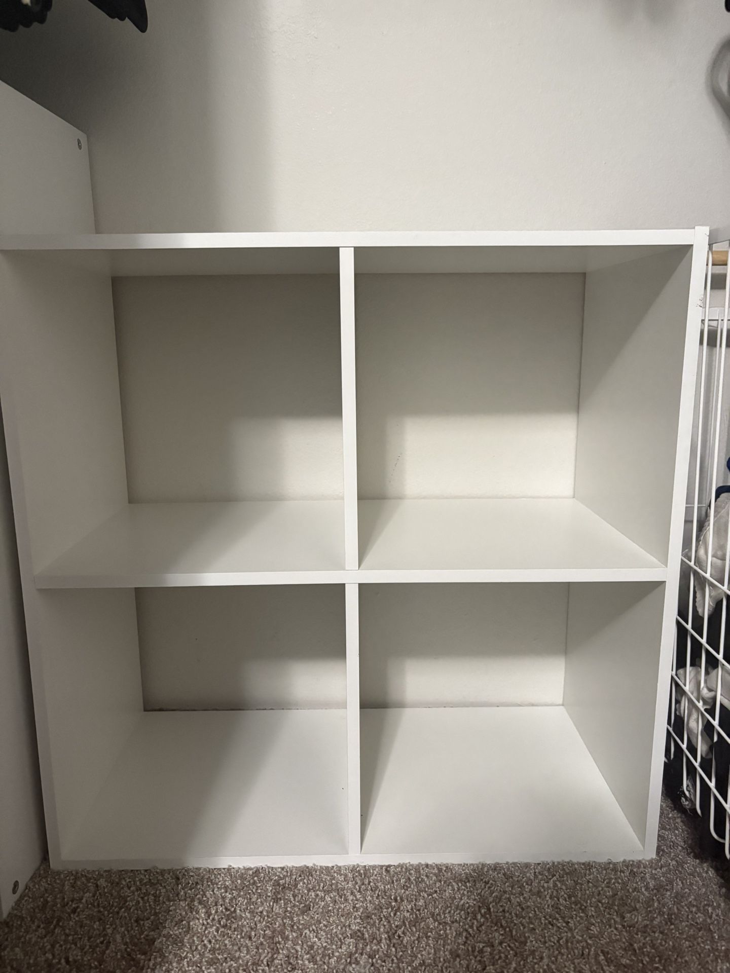White Storage Cubes 