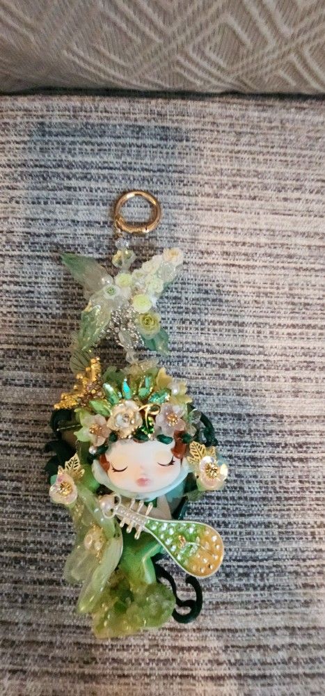 Beautiful Bag Charm or Car Charm 