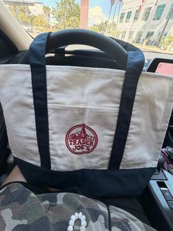 Trader Joe's Canvas Tote Bag