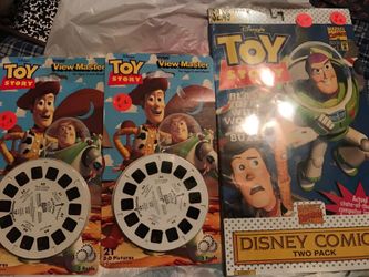 Toy Story View Master and comics