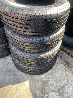 Set of four used Michelin 255/70R18 $300