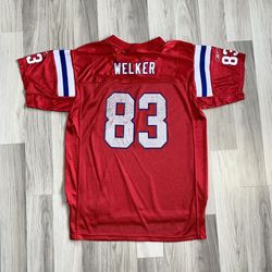 Vintage New England Patriots Wes Welker NFL Reebok Youth Jersey. Size Youth XL. Overall Good Condition (Has Cracking On Back Numbers) See All Pics 