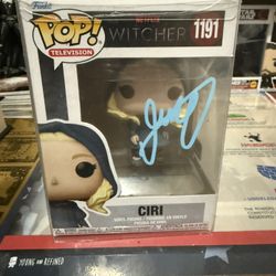 Autographed Funko Pop (CIRI)