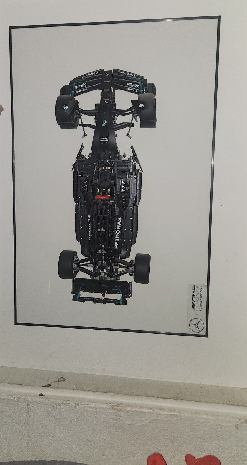 F1 Lego Amg Petronas Car