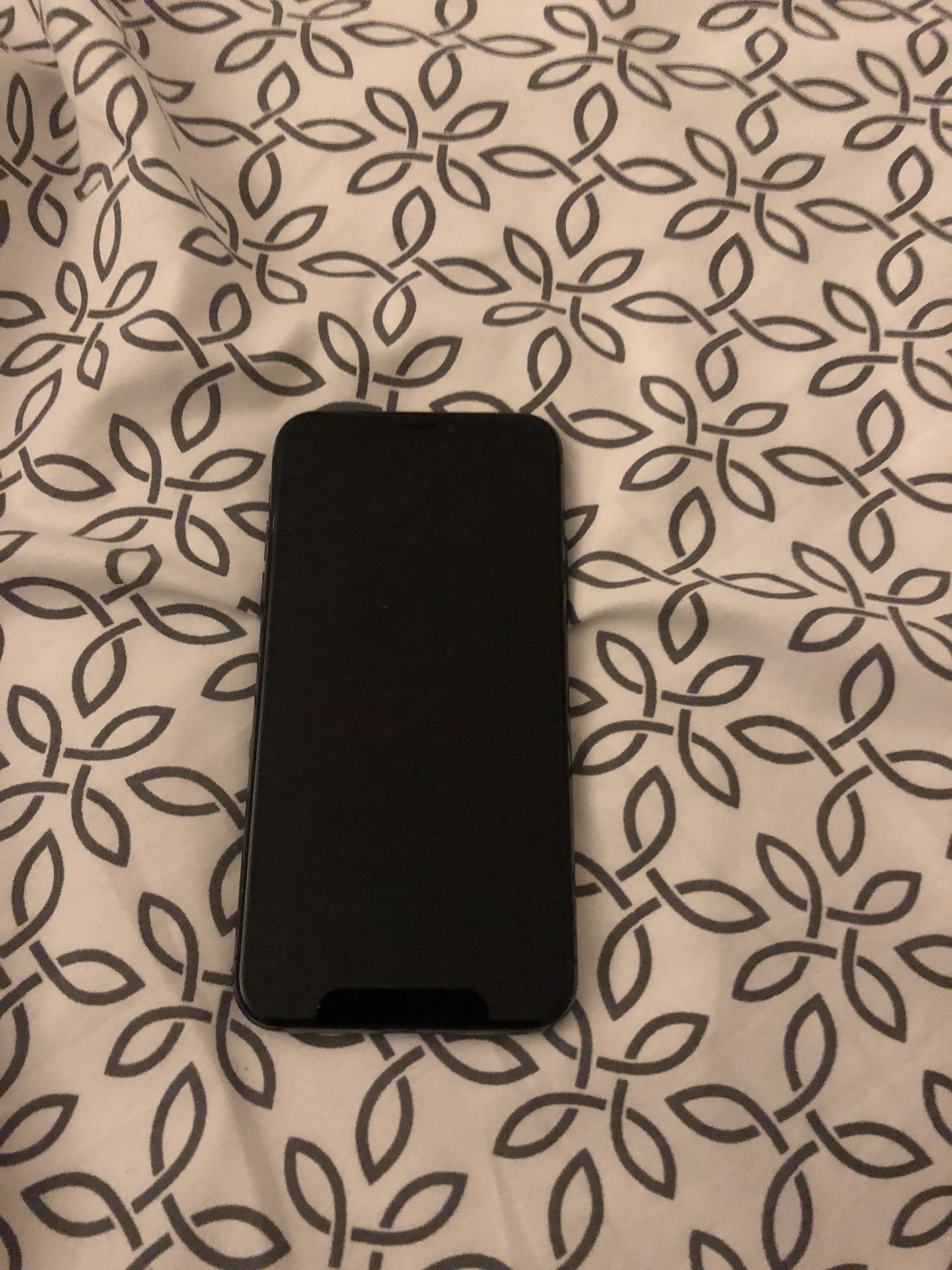 iPhone X black 256GB works w T-Mobile