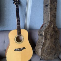 Solid Maple Acoustic Guitar
