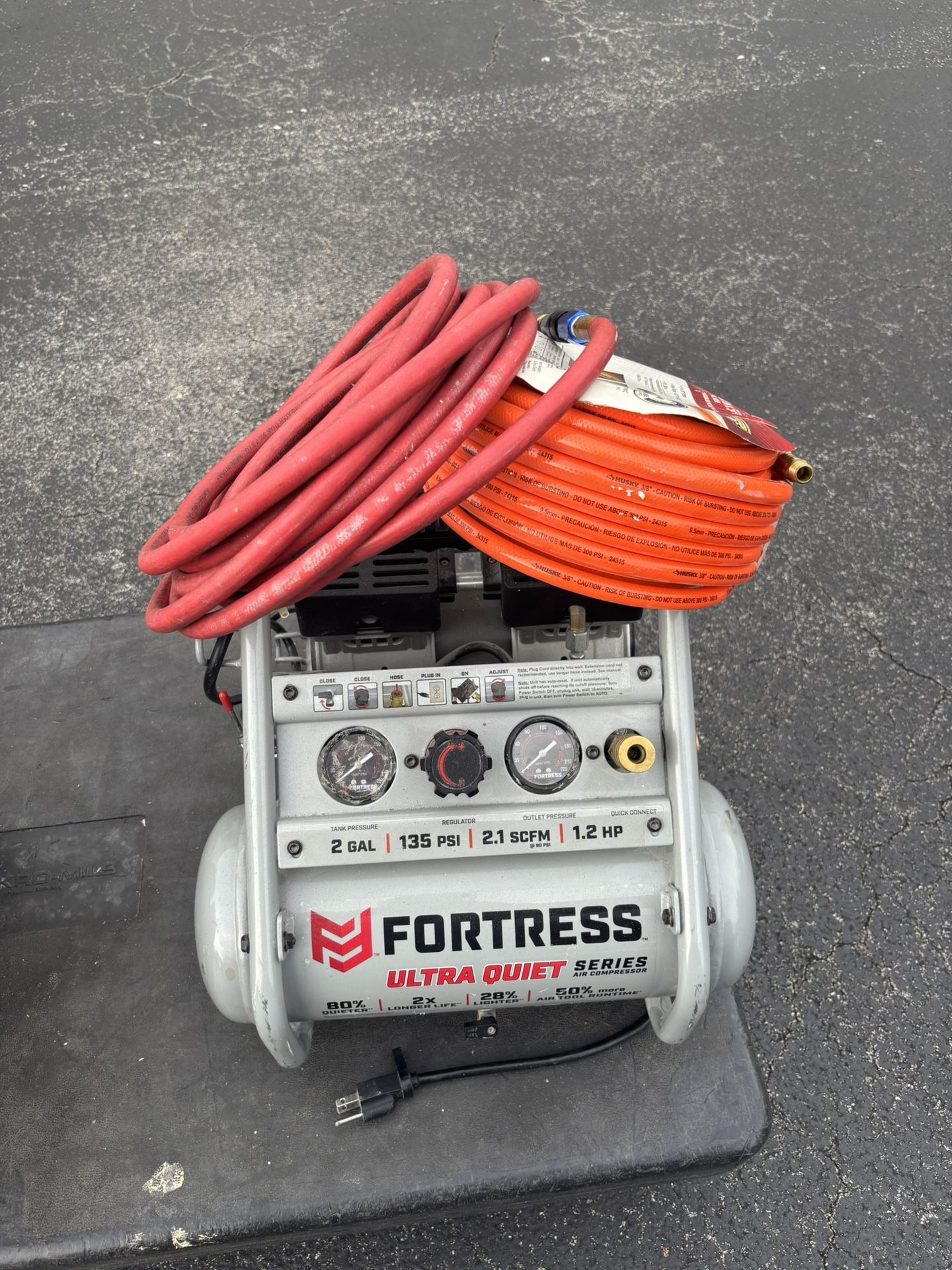 Air Compressor And Hoses