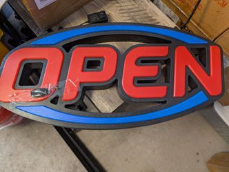 Retail Open Sign