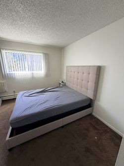 Queen Bed With Mattress
