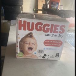 Huggies Size 8 Diapers 