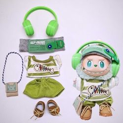 Clothes 6 Pcs Set For LABUBU (DOLL NOT INCLUDED)
