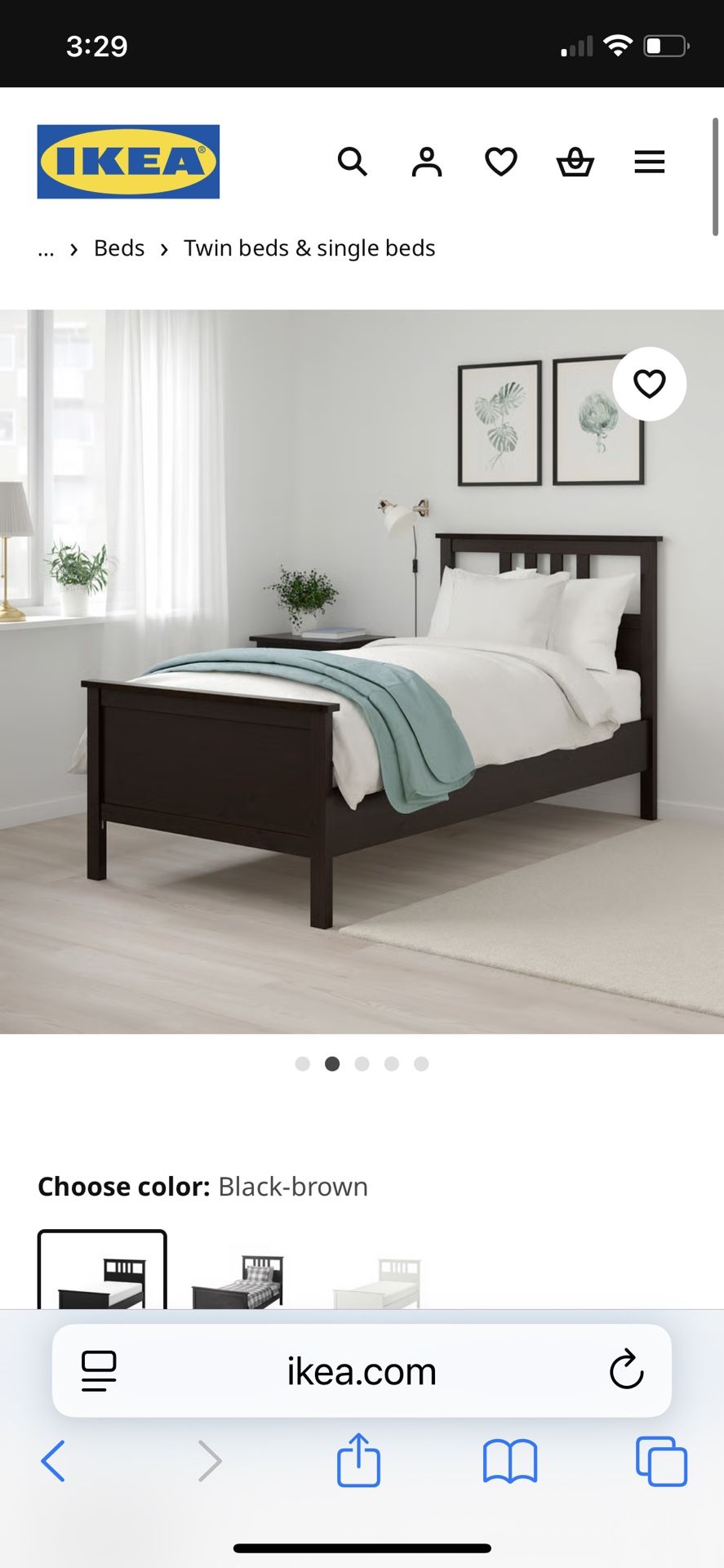 IKEA Twin bed frame