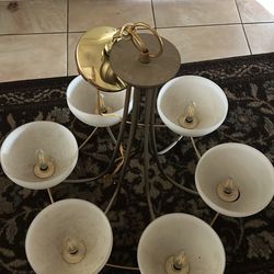 Chandelier With 6 Bulb