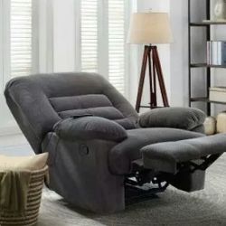 Serta big & tall memory foam massage online recliner