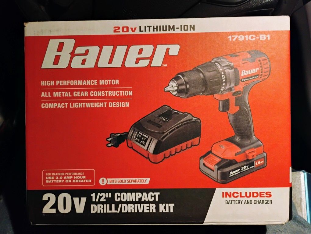 Bauer 1/2 Compact Drill