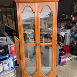 1970’s Pinewood Courier Cabinet