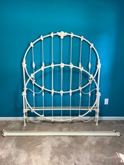 Antique Full Size Metal Bed Frame
