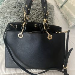 Michael Kors Black Purse And Wallet 