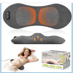 NEW Corded Back Massager with Heat, Vibration & Airbag Lift