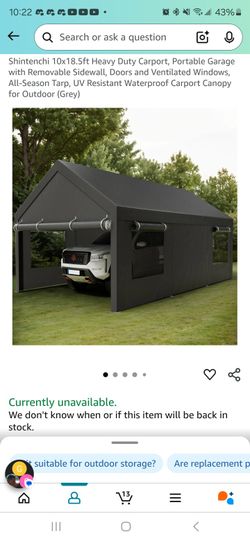 Brand New Fil Size Tent Garage