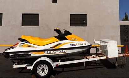 07 Seadoo Gti 4-tec 130 with single trailer
