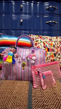 Mercadito style Mexican handbag …