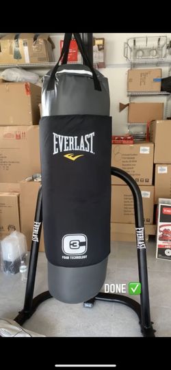 Punching bag and stand