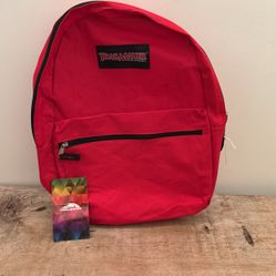 Trail Maker Classic Backpack Red Pack Sackbag