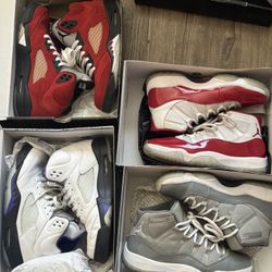 Jordan 5s & Jordan 11s